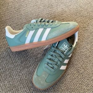 Adidas Samba OG Silver Green